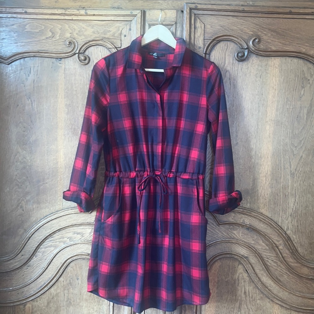 C. Luce Plaid Dress